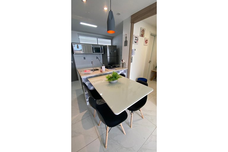 403A - Cobertura Duplex - Vista Mar, Pé na Areia