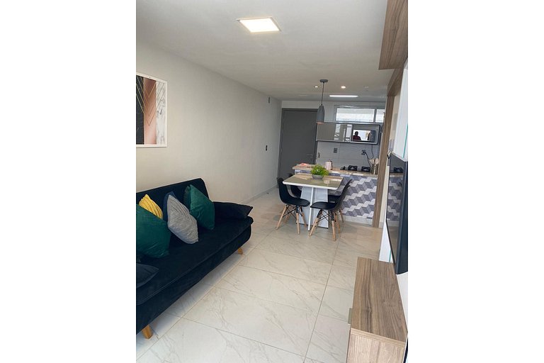 403A - Cobertura Duplex - Vista Mar, Pé na Areia