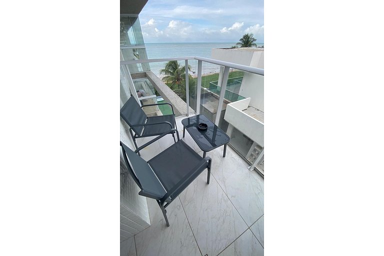 403A - Cobertura Duplex - Vista Mar, Pé na Areia