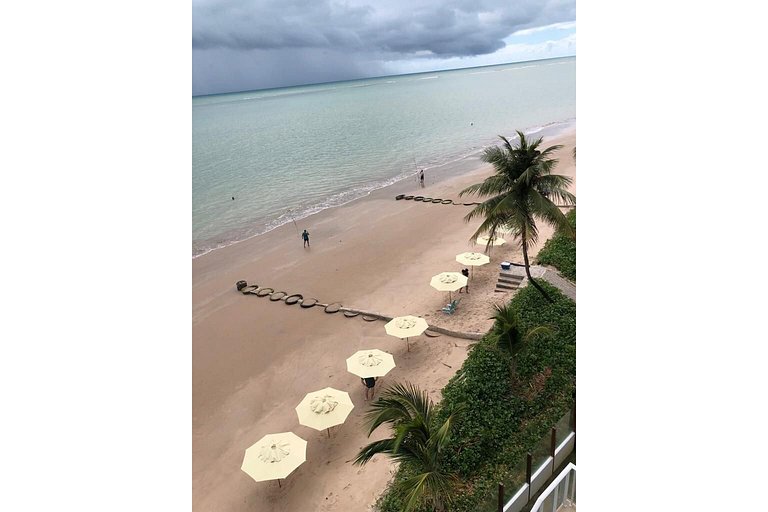 404A · Apto 2 suítes - Pé na praia do Caribessa no Branco Ha