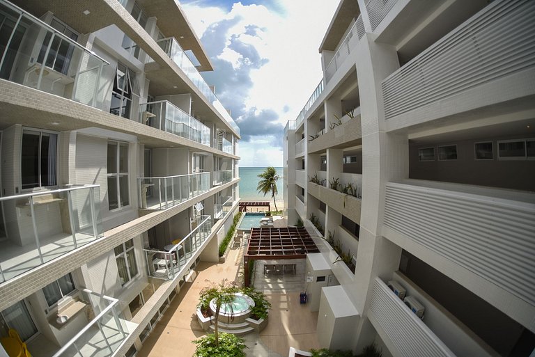 403A - Cobertura Duplex - Vista Mar, Pé na Areia