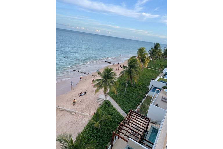 403A - Cobertura Duplex - Vista Mar, Pé na Areia