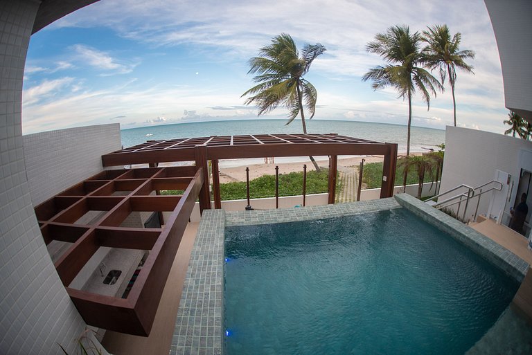 Apto 304A, LUXO 2 suítes, Pé na Areia Branco Haus
