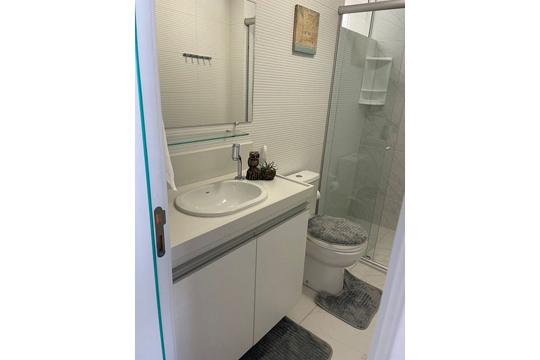 304B - Luxo vista mar e pé na areia- Branco Haus