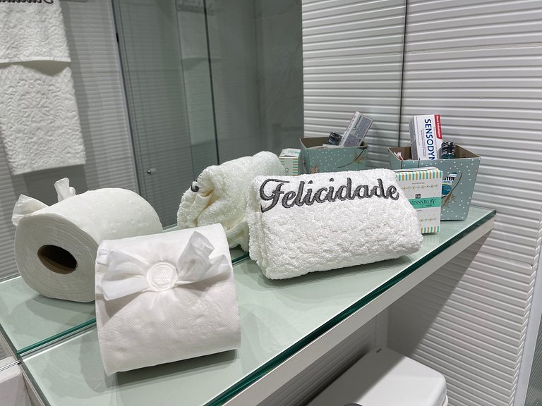 106A - Apto Luxo Garden 2 Suítes - Branco Haus