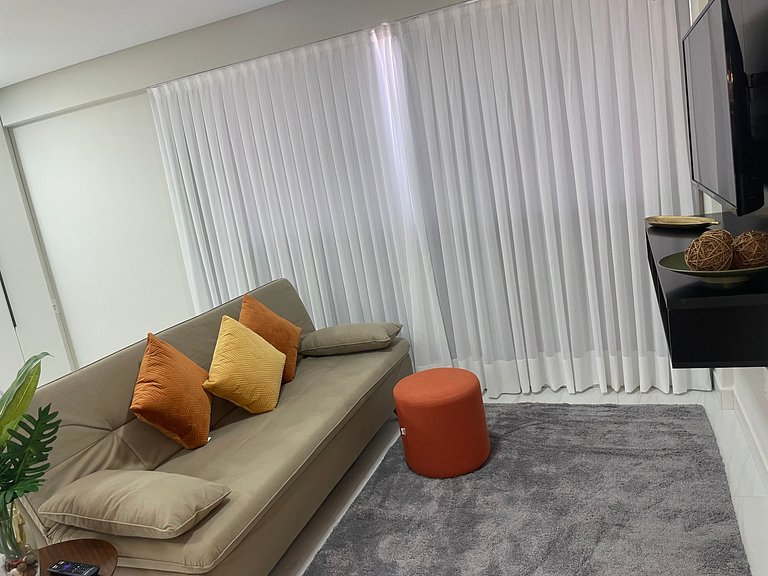 510 - Loft Luxuoso no Cabo Branco