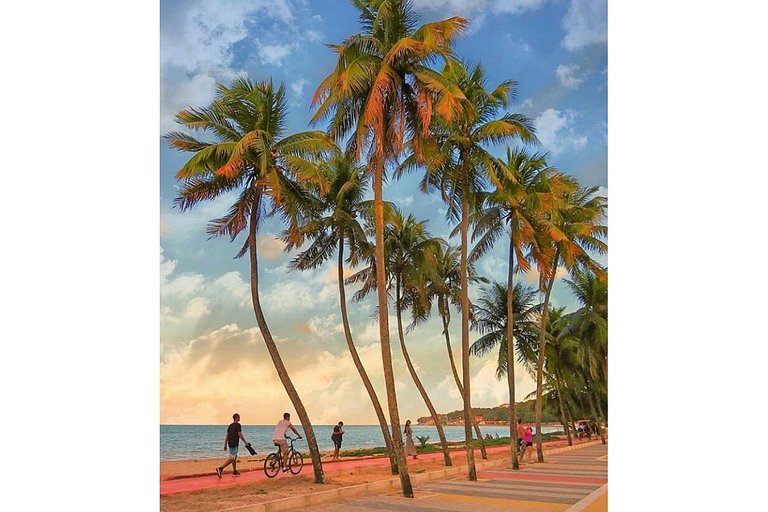 209 - Flat Luxuoso no Cabo Branco
