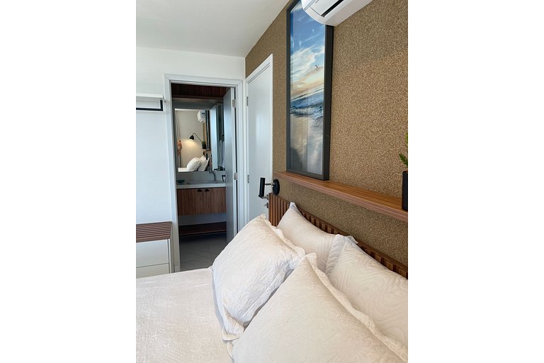403B - Apto Luxo com Vista pro Mar e Pé na areia do Branco H