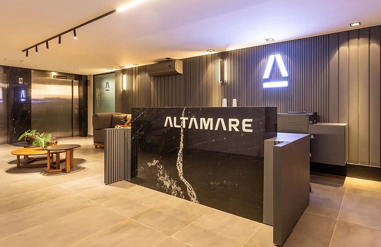 209 - Big Apartment Gold, Pé na Areia, Altamare