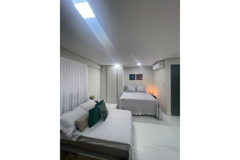 209 - Flat Luxuoso no Cabo Branco