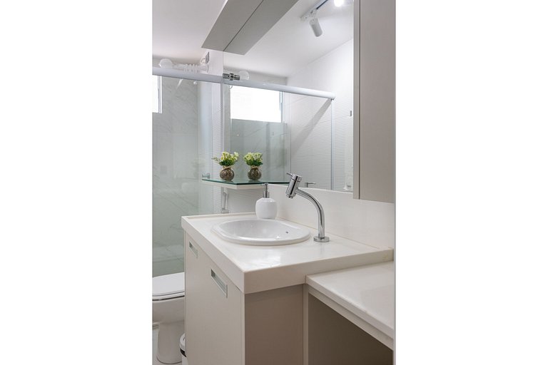 106A - Apto Luxo Garden 2 Suítes - Branco Haus