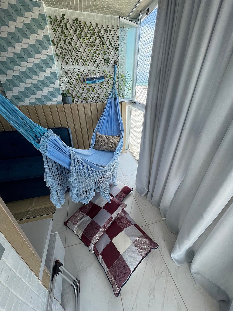 406A - Apto Luxo 2 Suítes - Pé na Areia do Branco Haus