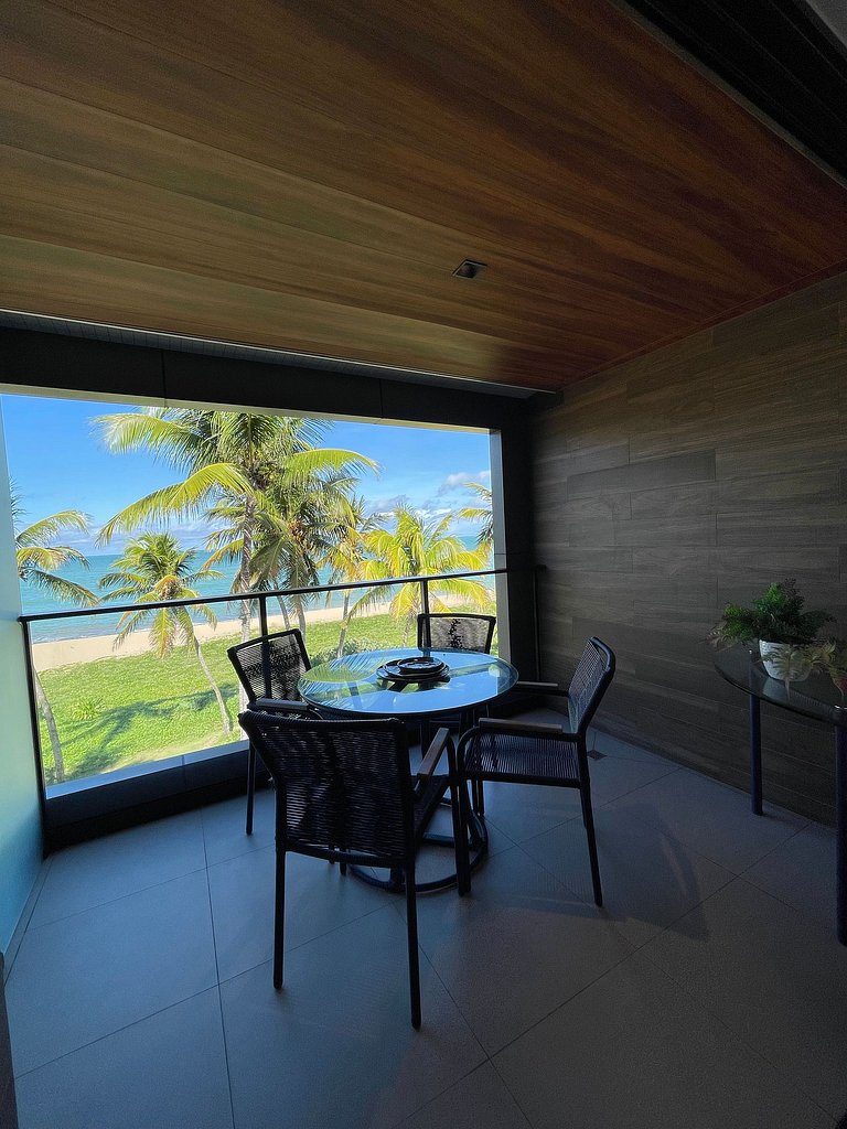 304 - Apto Luxo - Vista pro Mar, Pé na Areia