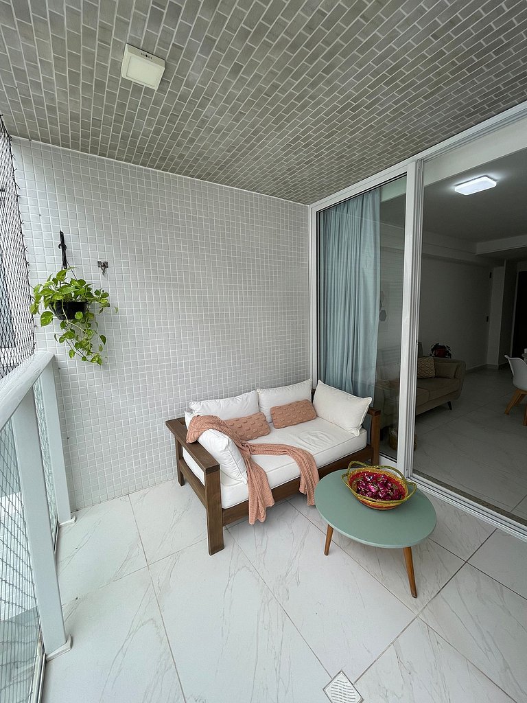 311B·Branco Haus–Elegância, conforto e mar aos pés
