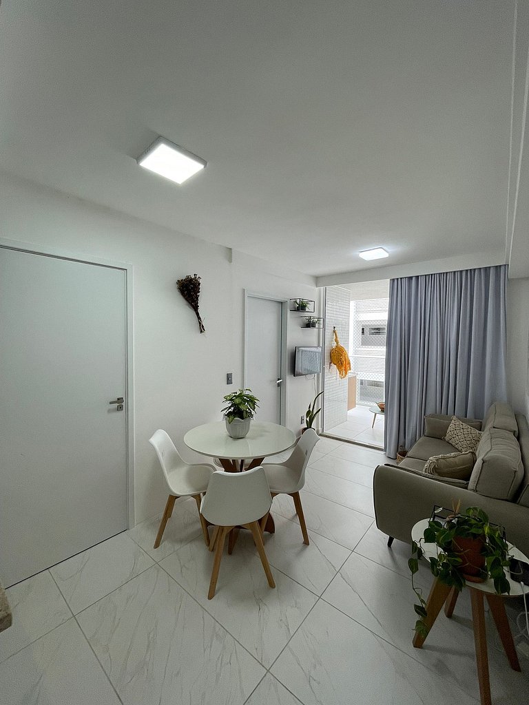 311B·Branco Haus–Elegância, conforto e mar aos pés