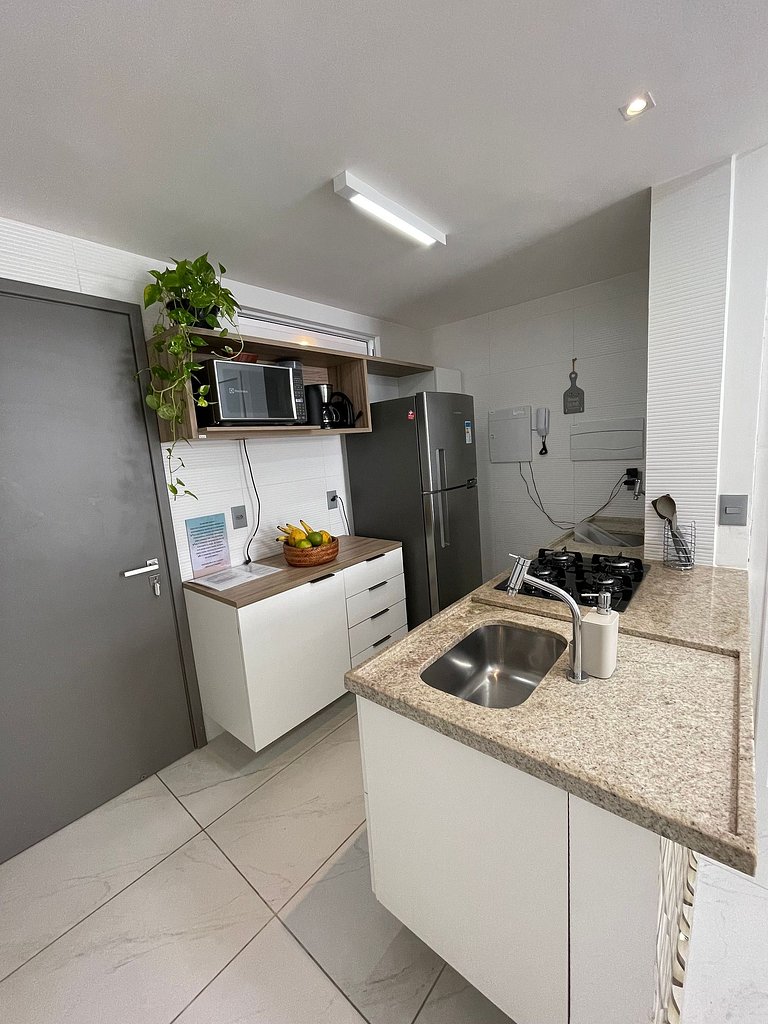 311B·Branco Haus–Elegância, conforto e mar aos pés