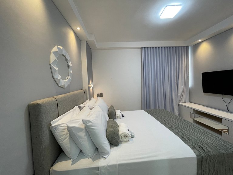 311B·Branco Haus–Elegância, conforto e mar aos pés