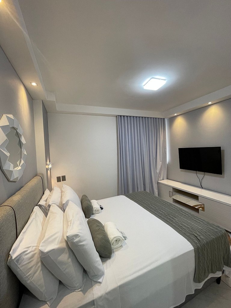311B·Branco Haus–Elegância, conforto e mar aos pés
