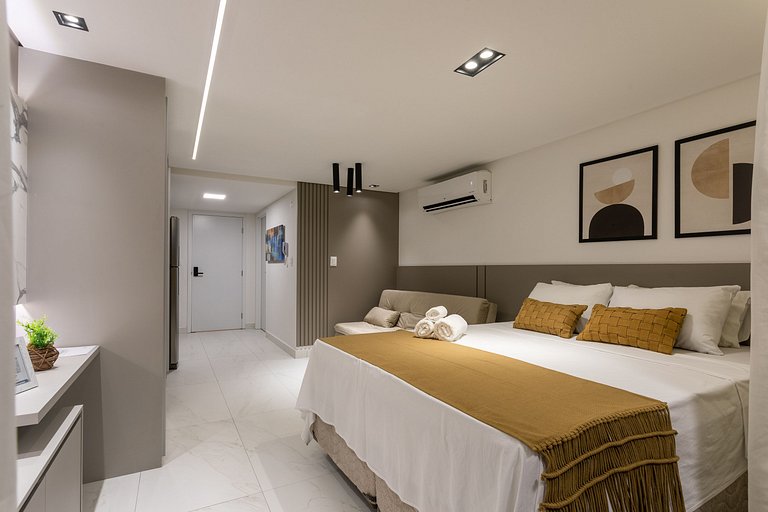 Flat Garden Beira-Mar Luxo - 10 Unity by Jess