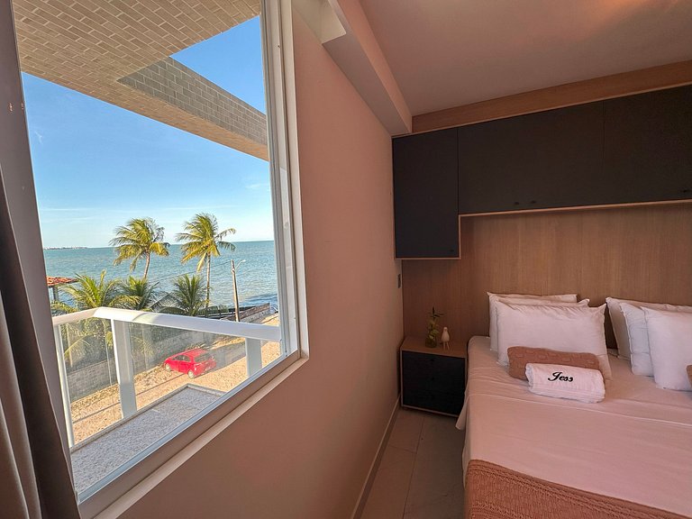 305B Vista pro Mar 2 suítes - Branco Haus by Jess