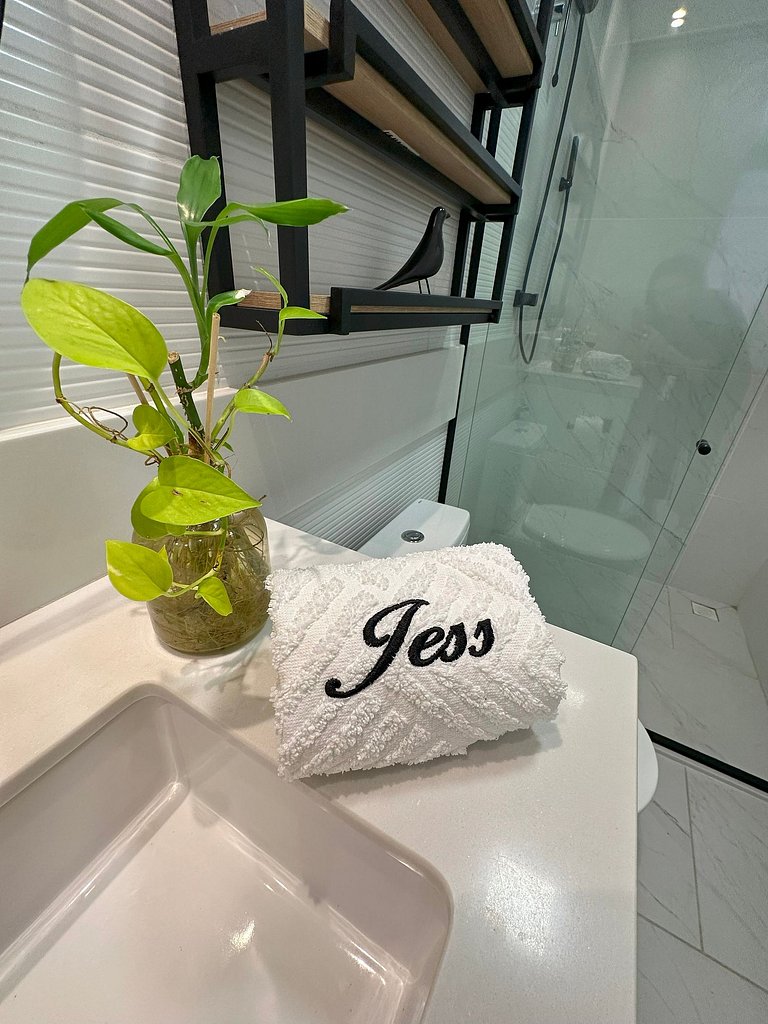 305B Vista pro Mar 2 suítes - Branco Haus by Jess