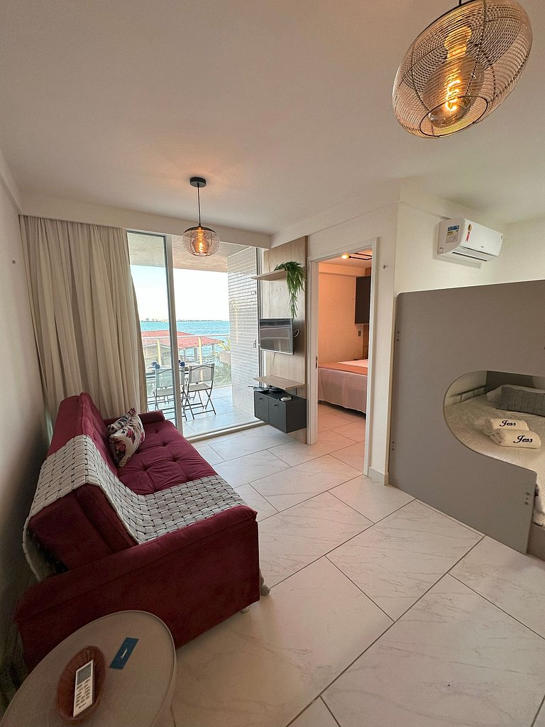 305B Vista pro Mar 2 suítes - Branco Haus by Jess