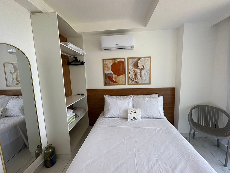 Cobertura 401A Duplex, Fente-Mar, 3 qtos by Jess