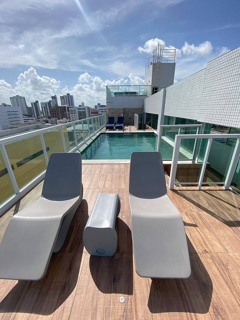 101 Caribbean - Flat Paraíso Caribessa 4 pessoas