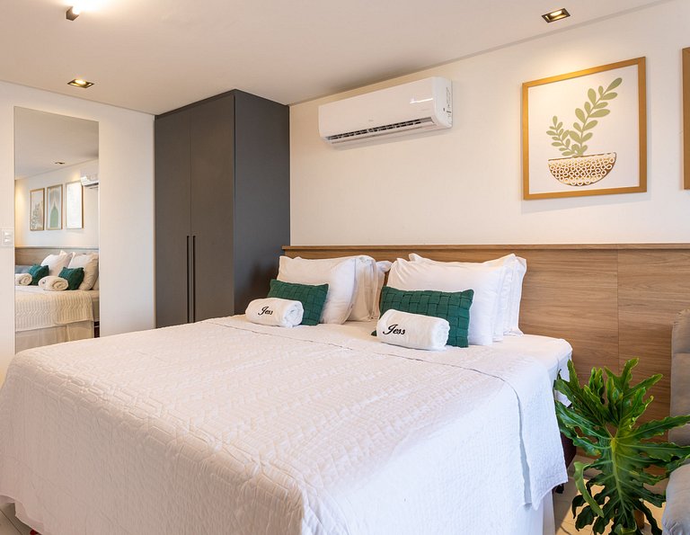 Flat Frente-Mar Luxo - 202 Unity by Jess