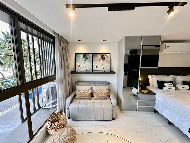 Luxo e Vista Deslumbrante no Melhor de Cabo Branco - 103 Uni