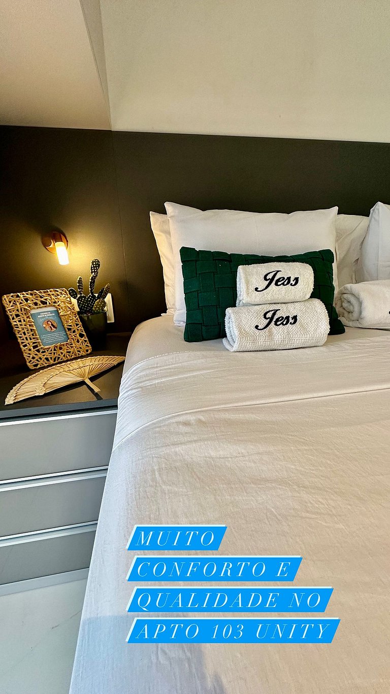 Luxo e Vista Deslumbrante no Melhor de Cabo Branco - 103 Uni