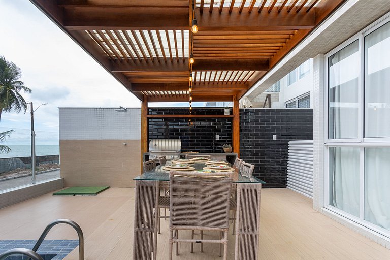 105B - Luxo Garden c piscina - Branco Haus by Jess
