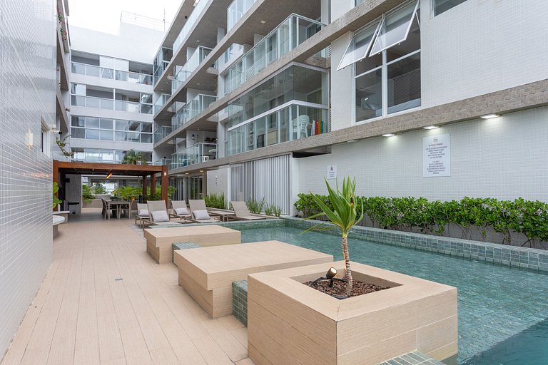 403A - Cobertura Duplex - Vista Mar, Pé na Areia