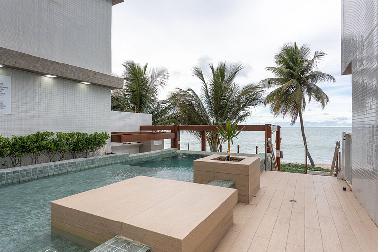 403A - Cobertura Duplex - Vista Mar, Pé na Areia