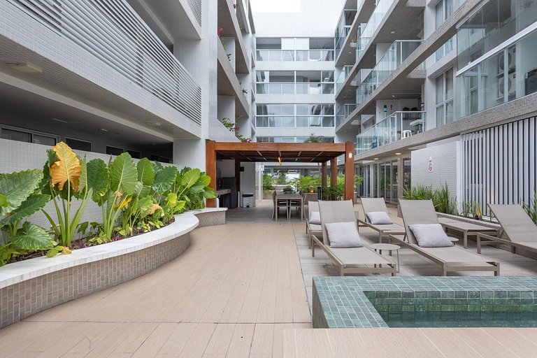 Cobertura 401A Duplex, Fente-Mar, 3 qtos by Jess