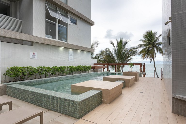 403B - Apto Luxo com Vista pro Mar e Pé na areia do Branco H