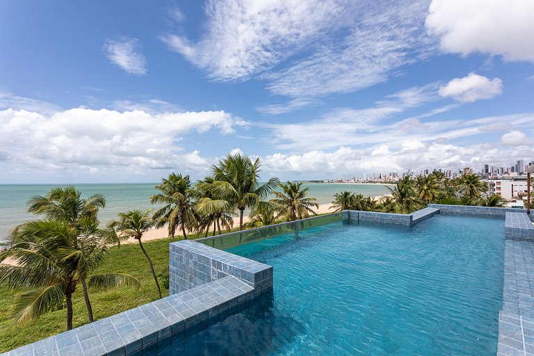 02 Luxo com Jacuzzi, Pé na Areia Altamare by Jess