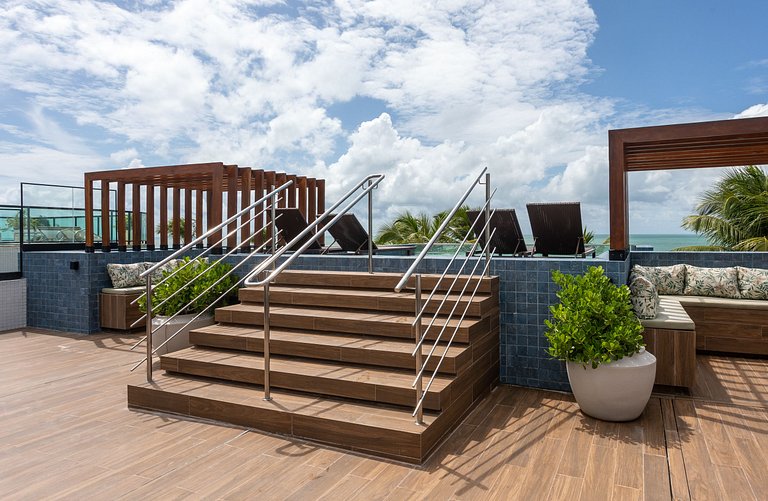 210 - Big Apartment Gold, Pé na Areia, Altamare