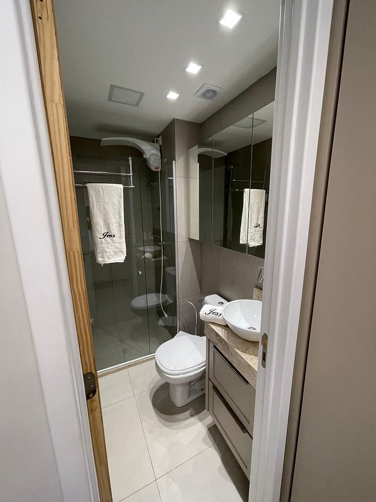 101 - Big Apartment Gold, Pé na Areia, Altamare
