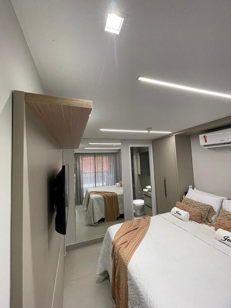 101 - Big Apartment Gold, Pé na Areia, Altamare