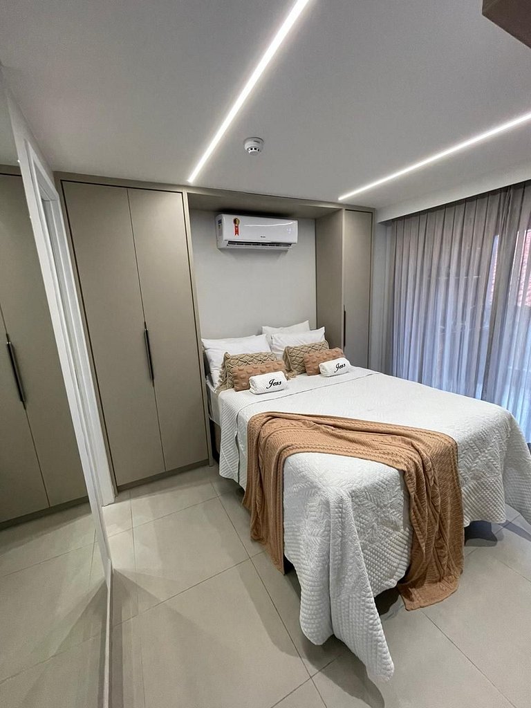 101 - Big Apartment Gold, Pé na Areia, Altamare