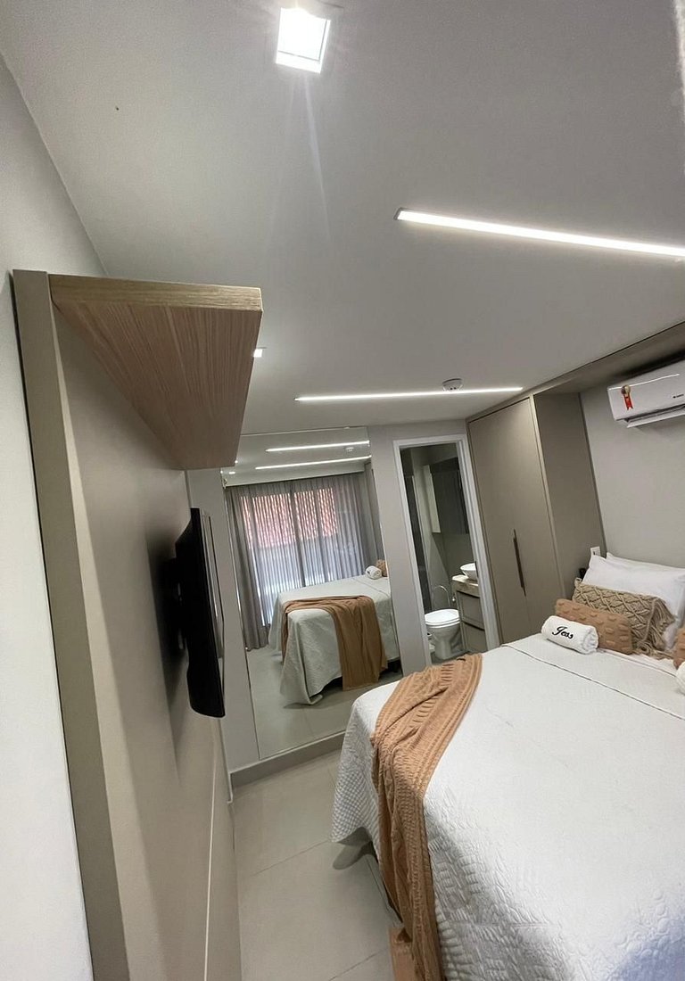 101 - Big Apartment Gold, Pé na Areia, Altamare