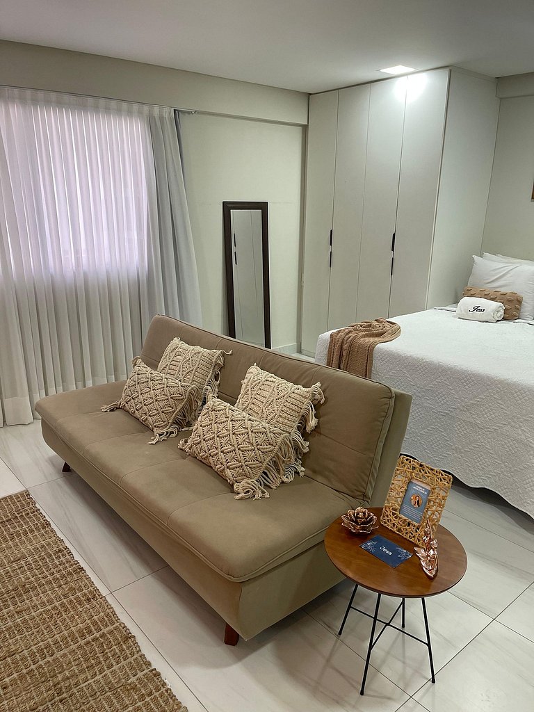 509 - Flat completo no Cabo Branco - Mardisa