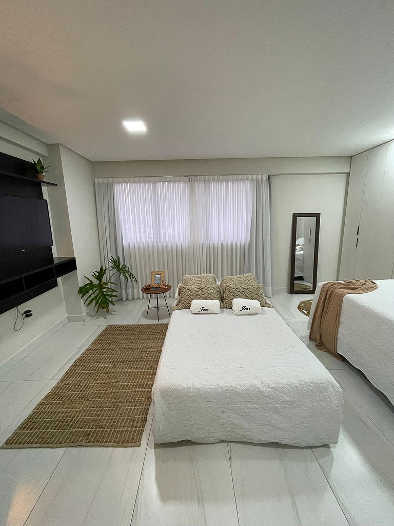 509 - Flat completo no Cabo Branco - Mardisa