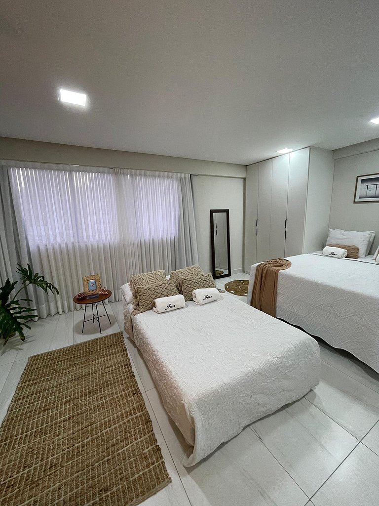 509 - Flat completo no Cabo Branco - Mardisa
