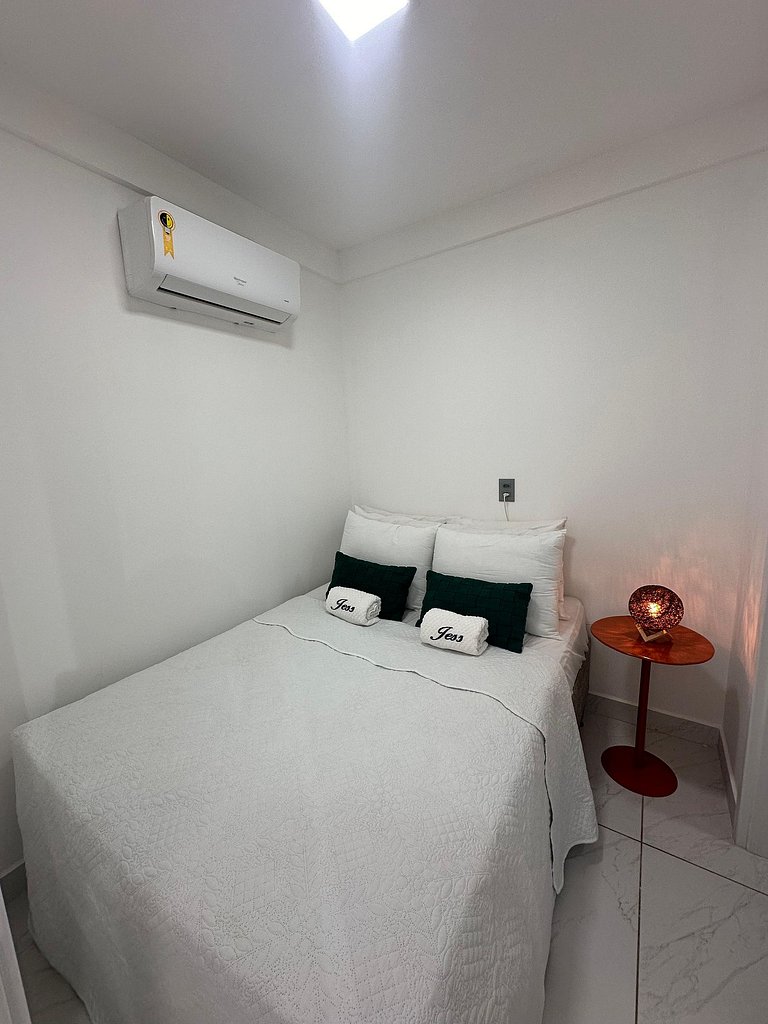 405B - Apto Vista pro Mar 2 suítes - Branco Haus