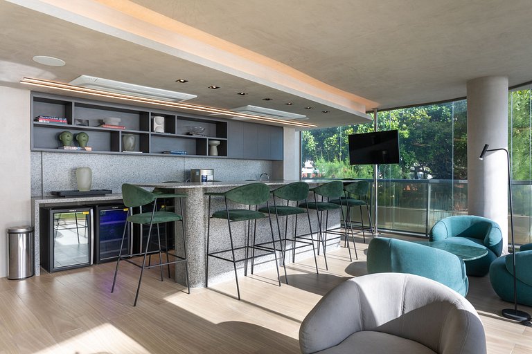 Flat Luxo Cabo Branco - Setai Yacht 201 by Jess