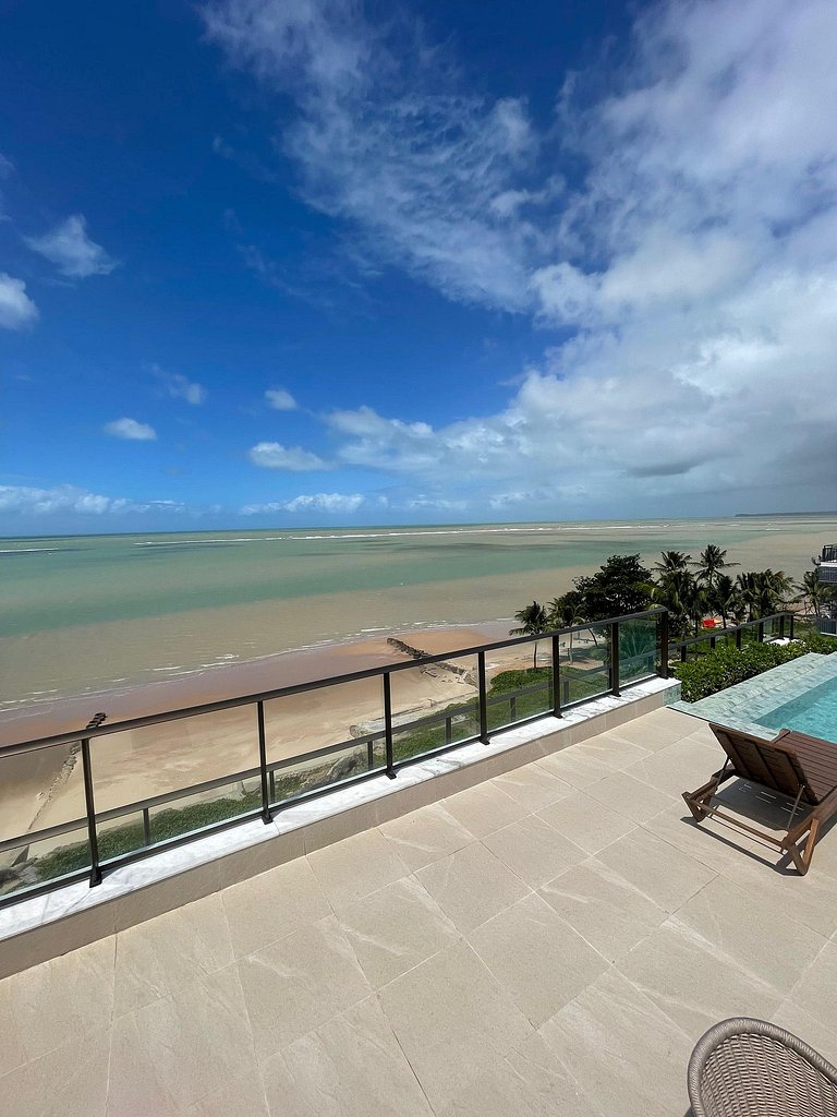 Pé na Areia, Apartamento Luxo - Smart Bessa