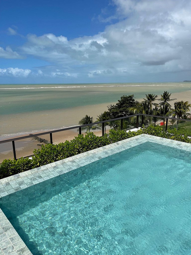 Pé na Areia, Apartamento Luxo - Smart Bessa