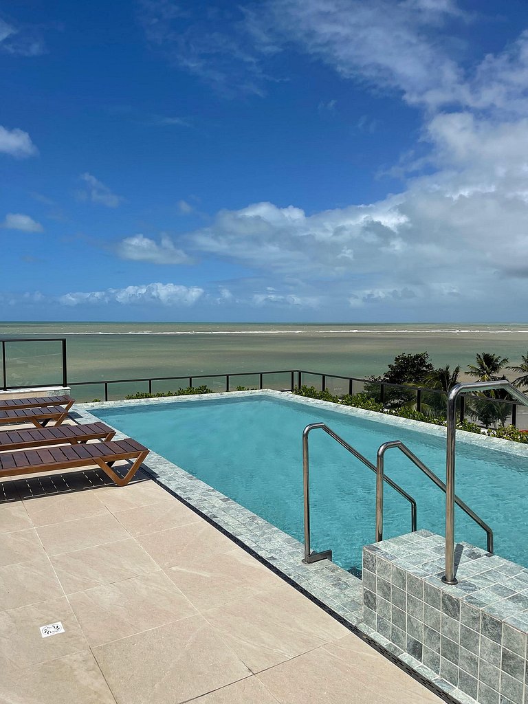 Pé na Areia, Apartamento Luxo - Smart Bessa